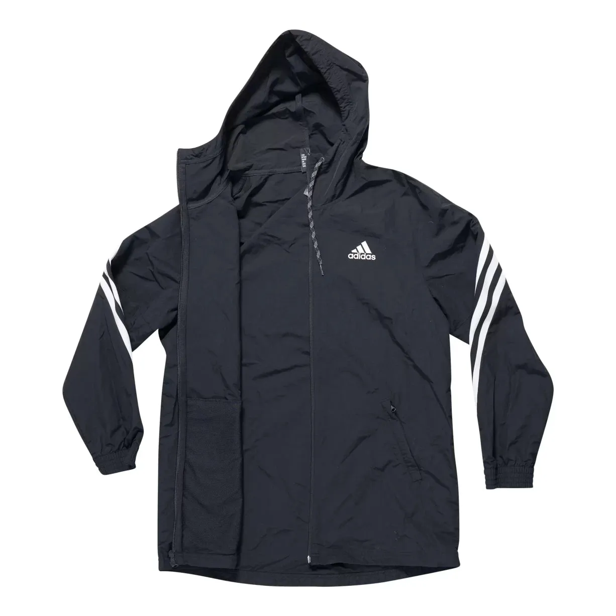 Adidas Essential Woven 3-Stripes Windbreaker - Men's