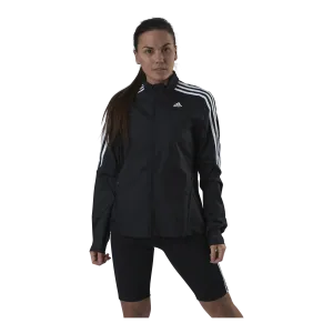 Adidas Marathon Jacket 3 Stripe Women Black