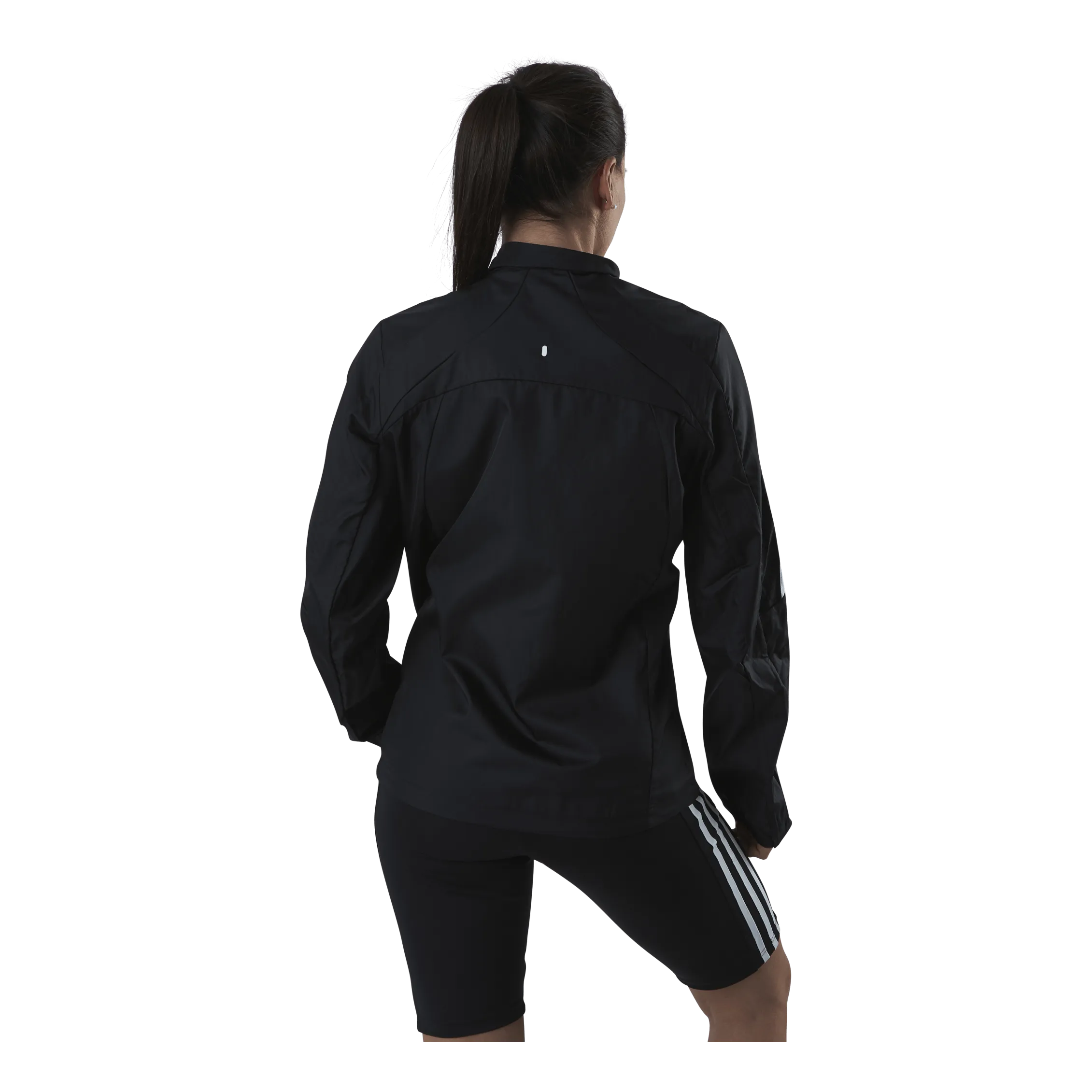 Adidas Marathon Jacket 3 Stripe Women Black