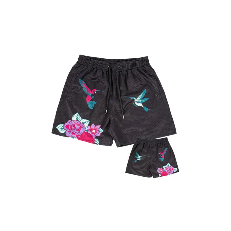 Blavra Love In The Air Street Fashion Hip Hop Mesh Shorts