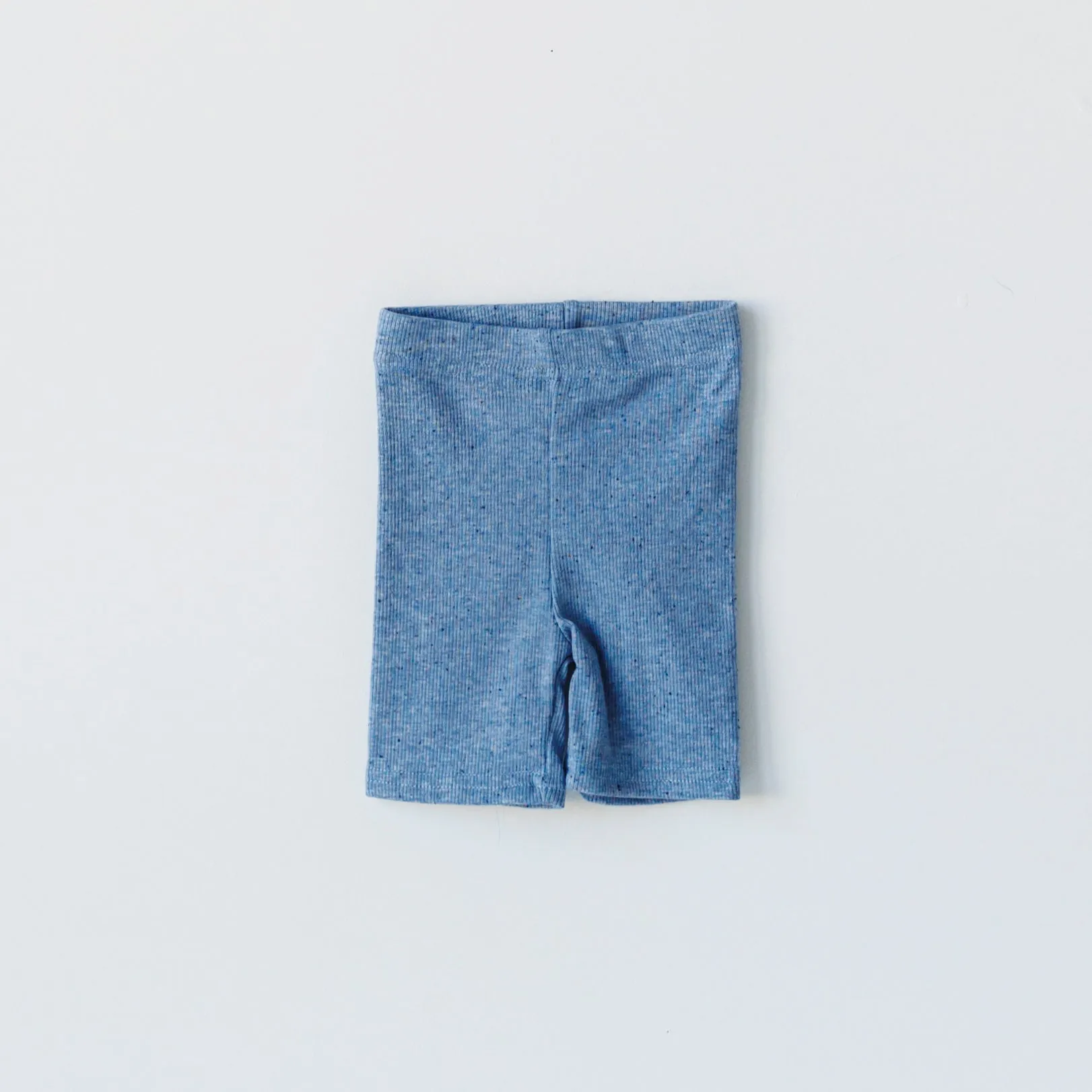 Blue Bubble Gum Biker Shorts