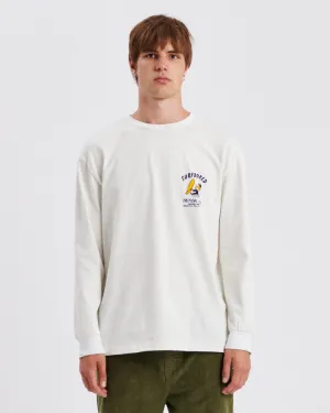Bored Ls Tee - Vintage White