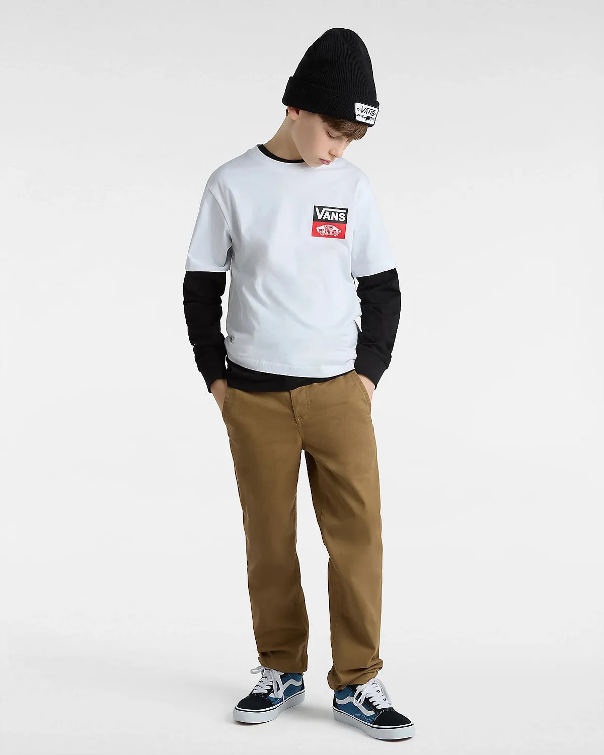 Boys OG Logo T-Shirt in White