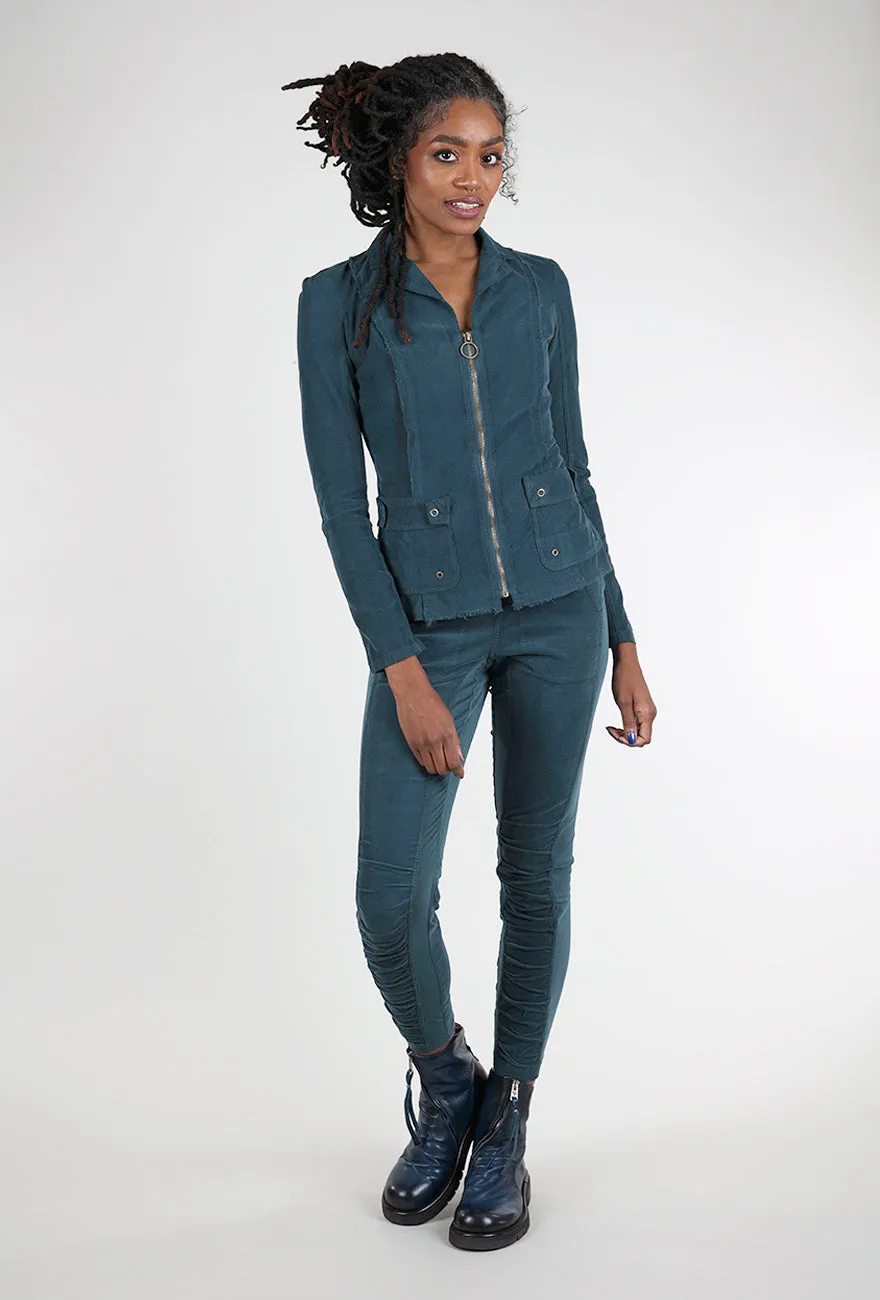 Cord Raphael Blazer, Seaport Teal