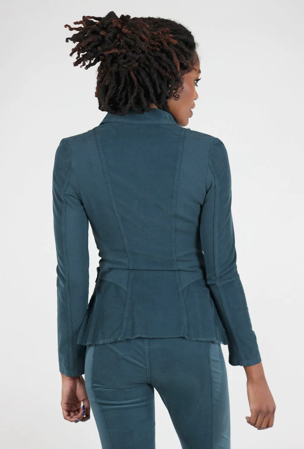 Cord Raphael Blazer, Seaport Teal