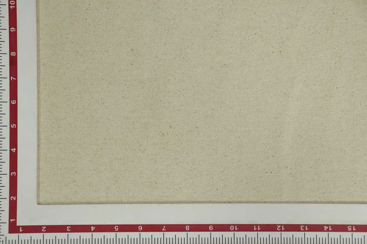 Dark Cream Plain Textured Cotton Fabric