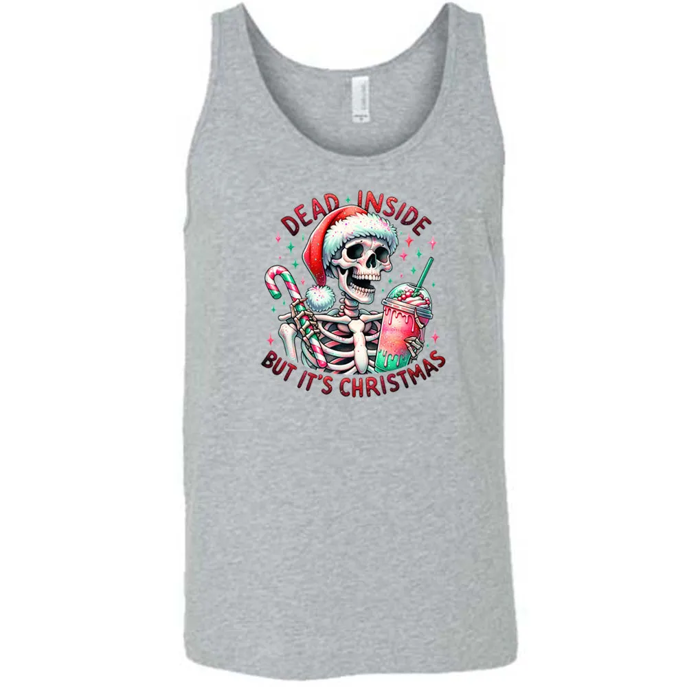 Dead Inside But Its Christmas Skeleton Shirt Unisex
