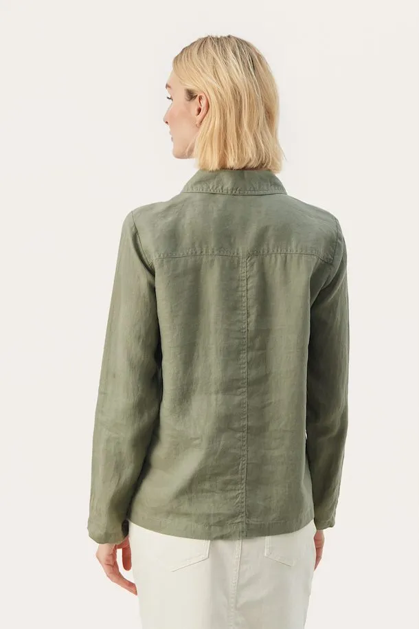 Elnora Jacket - Vetiver