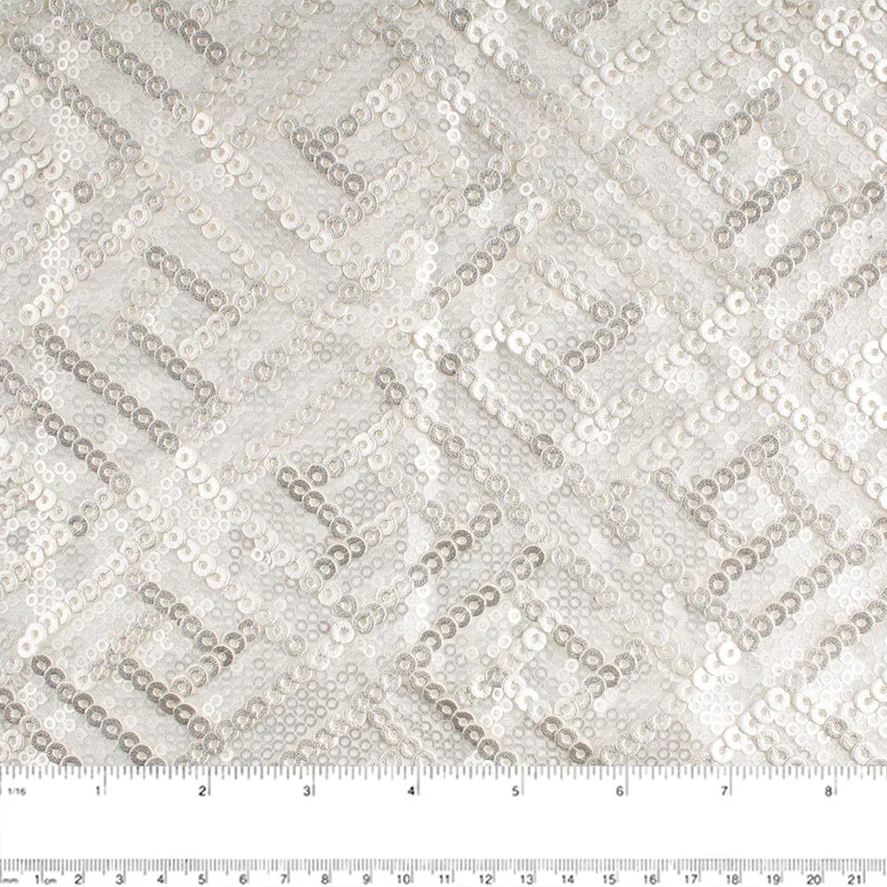 Fashion sequin - Silver