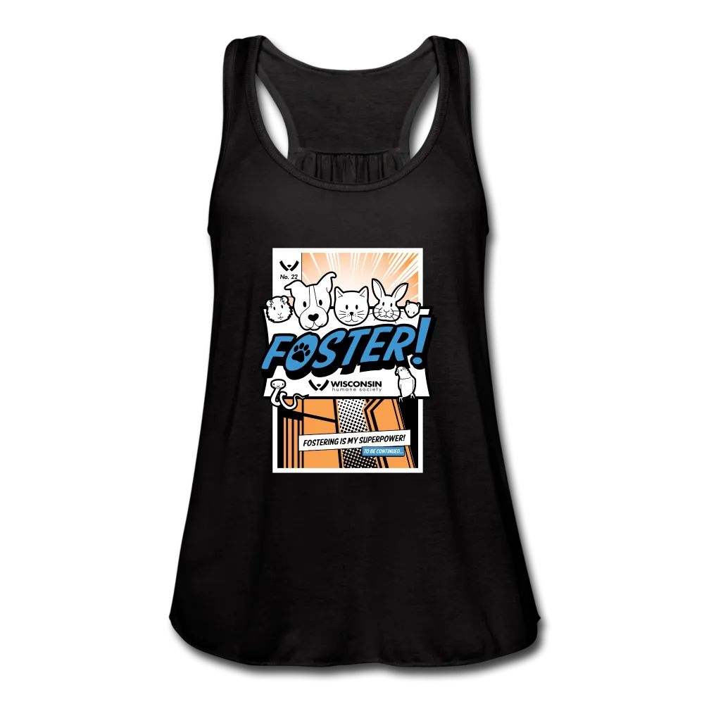 Foster Comic Flowy Tank Top by Bella