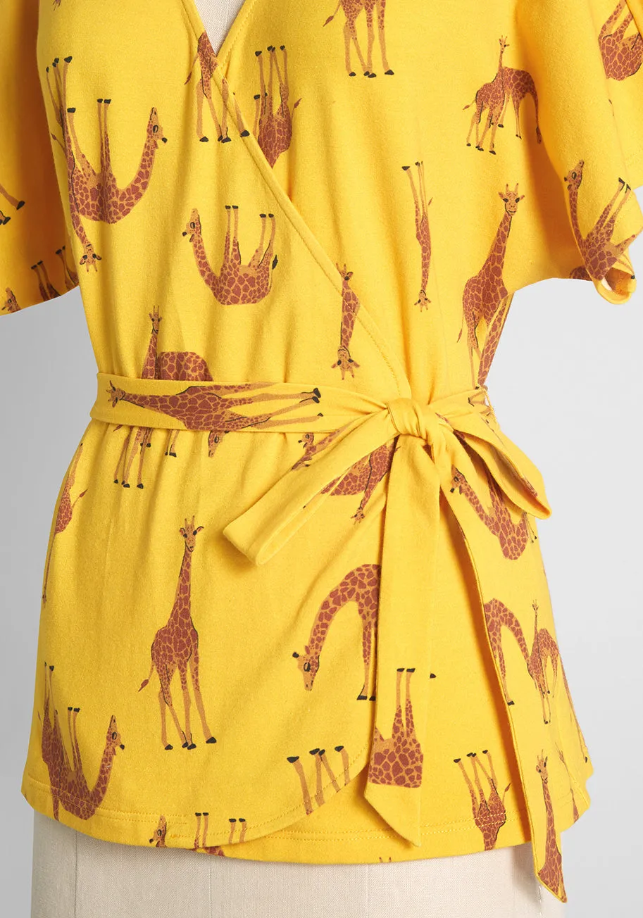 Grazing for Days Wrap Top
