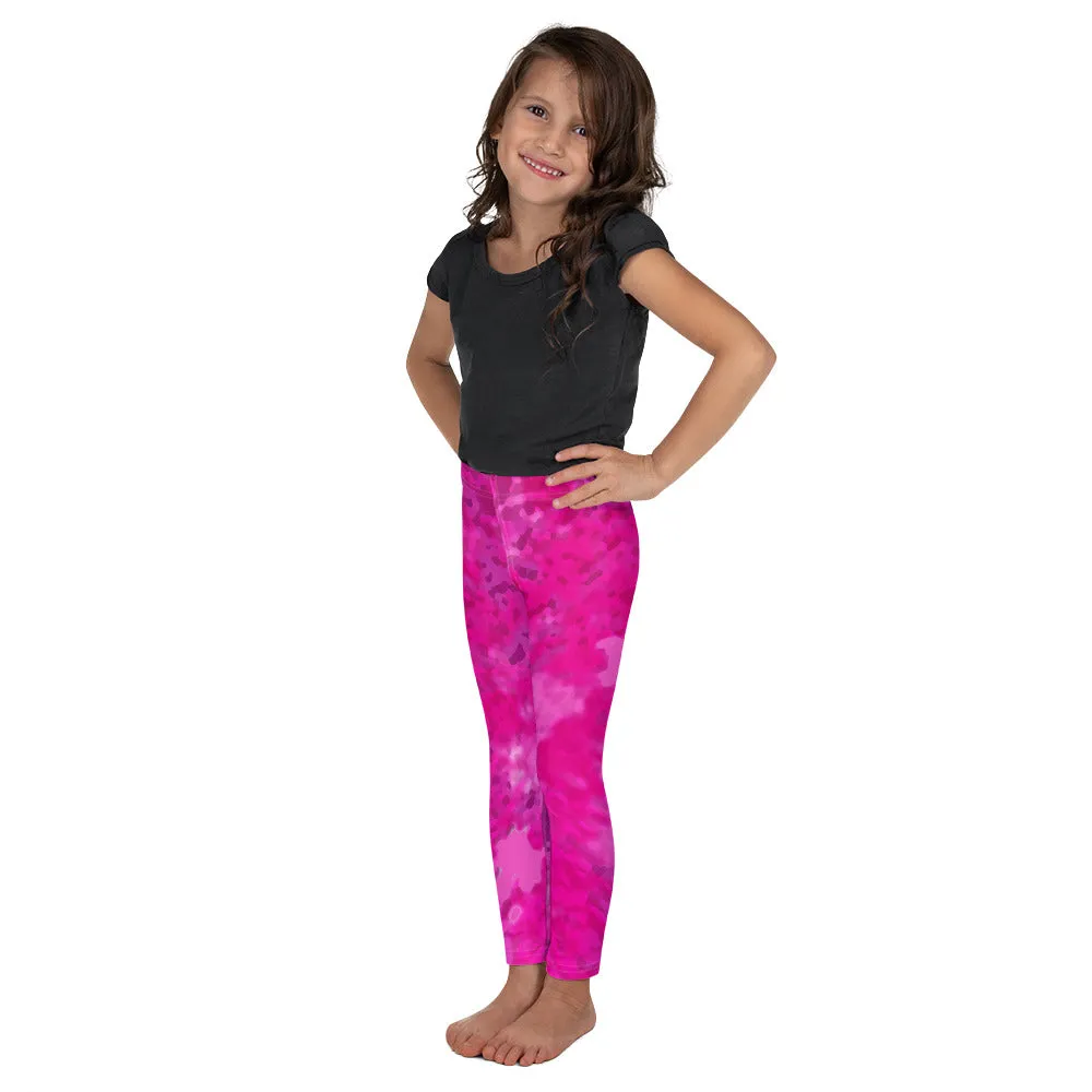 Kids Leggings -Pink Wisteria