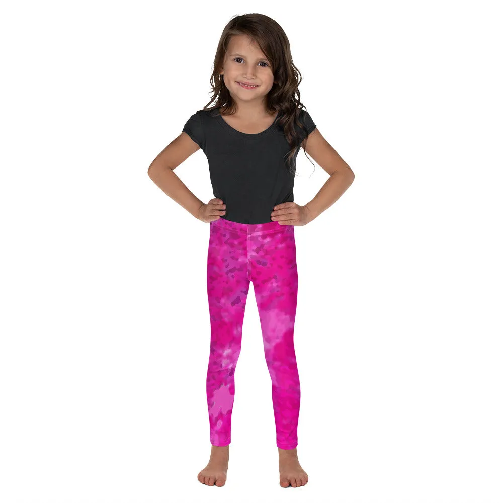 Kids Leggings -Pink Wisteria