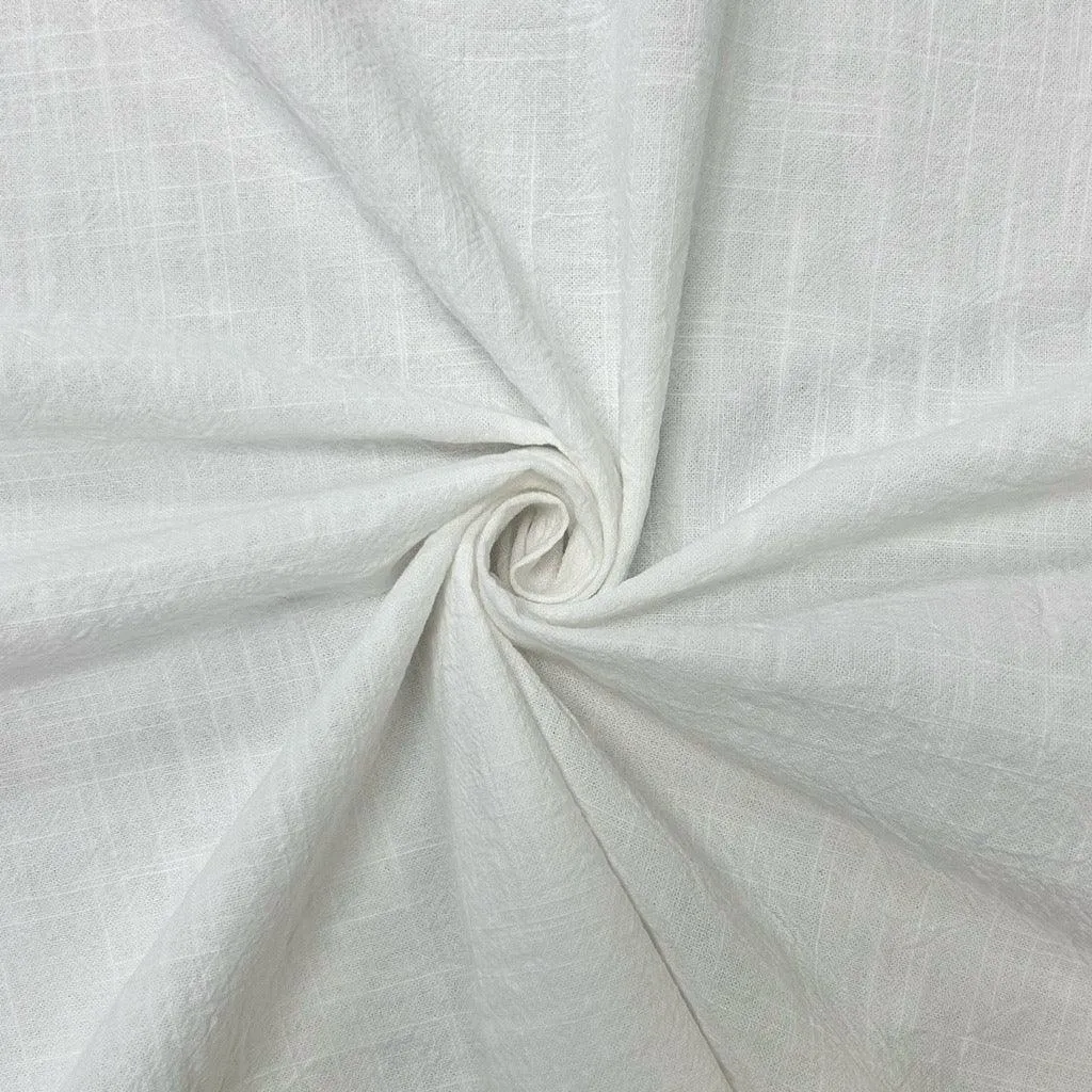 Linen Feel 100% Cotton Fabric