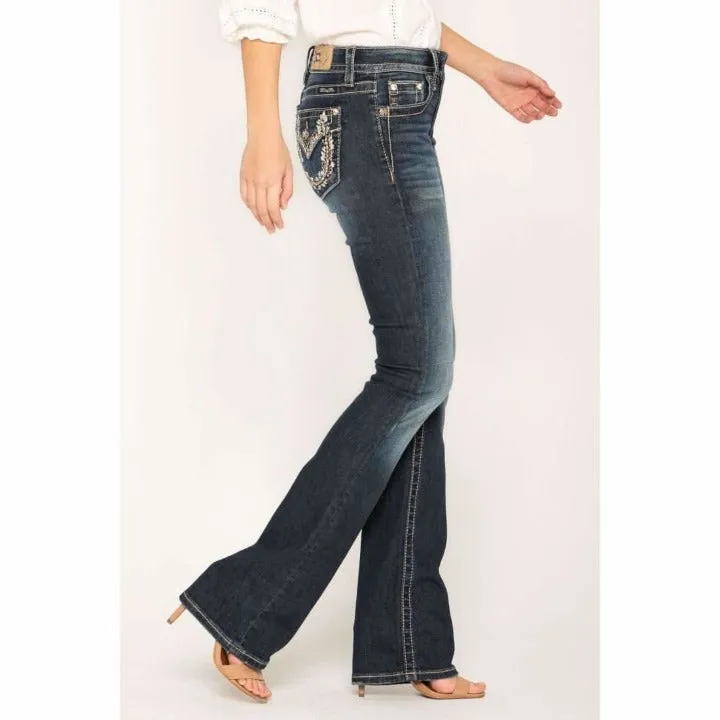 Miss Me Women's Lucky Daydream Bootcut Jean