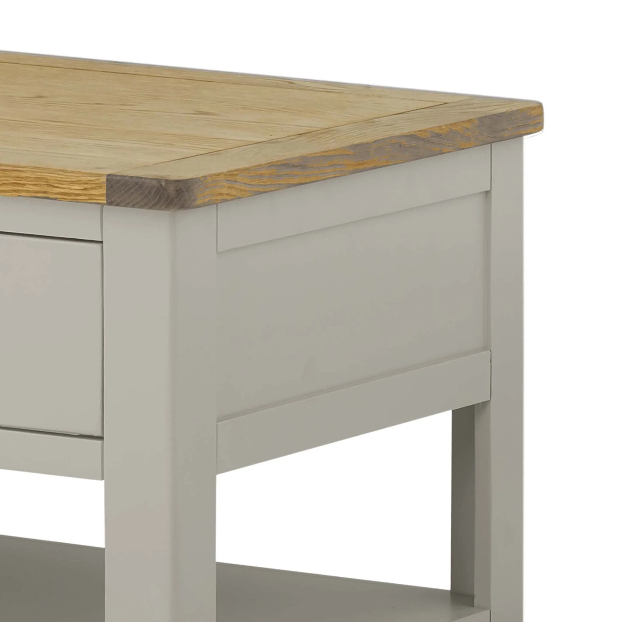 Padstow Grey 2-Drawer Coffee Table