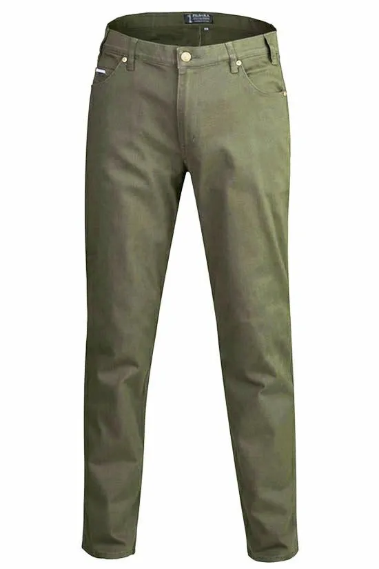 Pilbara RMPC014 Men's Cotton Stretch Jeans - Long
