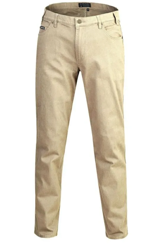 Pilbara RMPC014 Men's Cotton Stretch Jeans - Long
