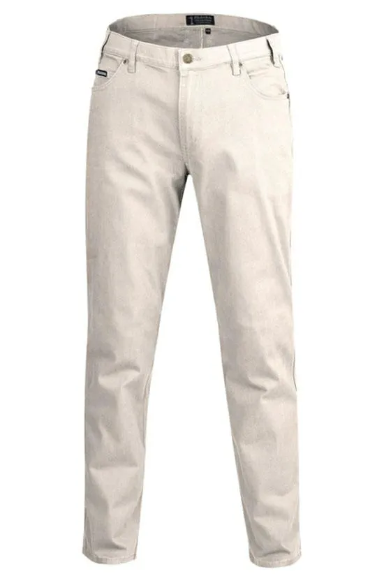 Pilbara RMPC014 Men's Cotton Stretch Jeans - Long