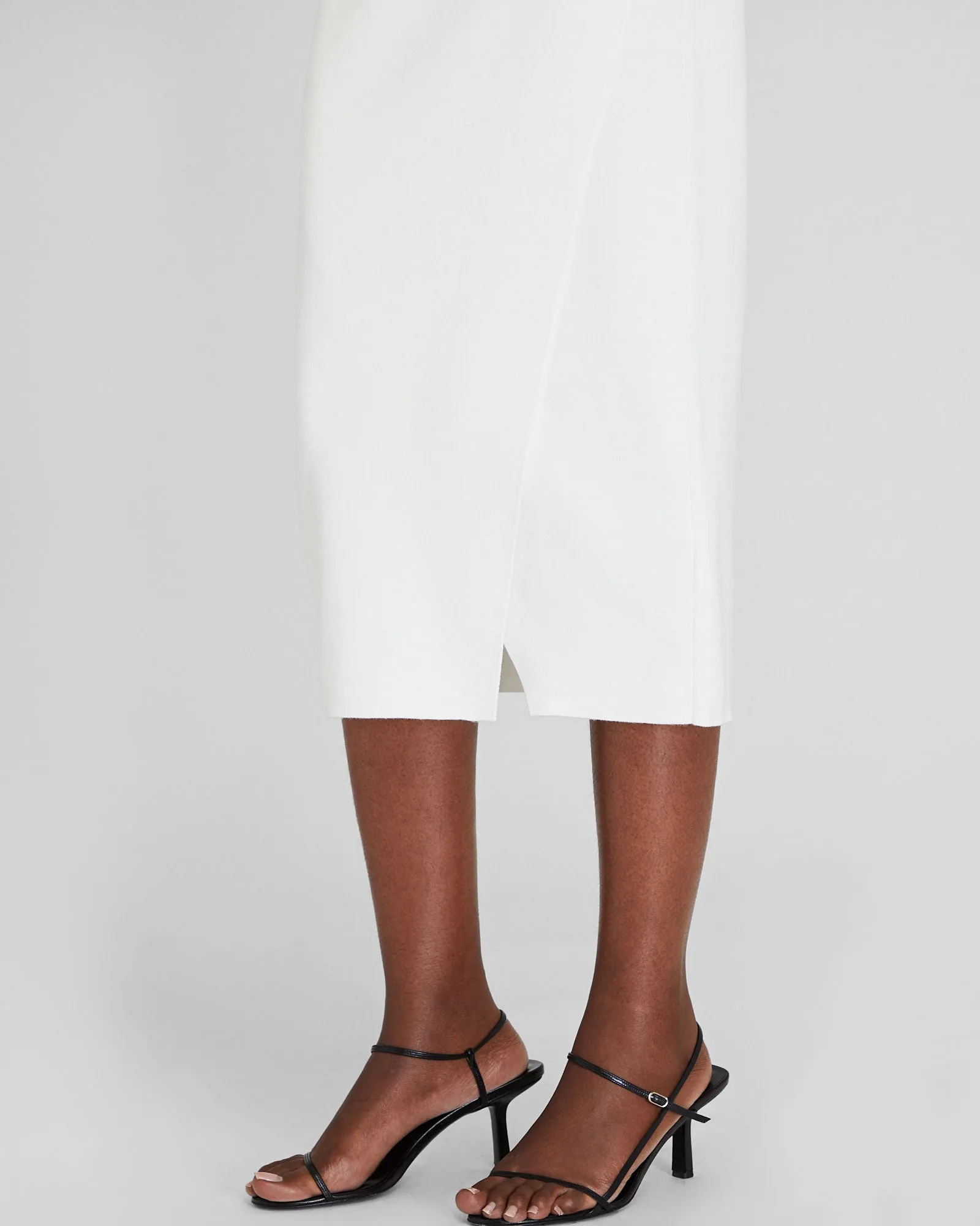 Ribbed Pencil Skirt
