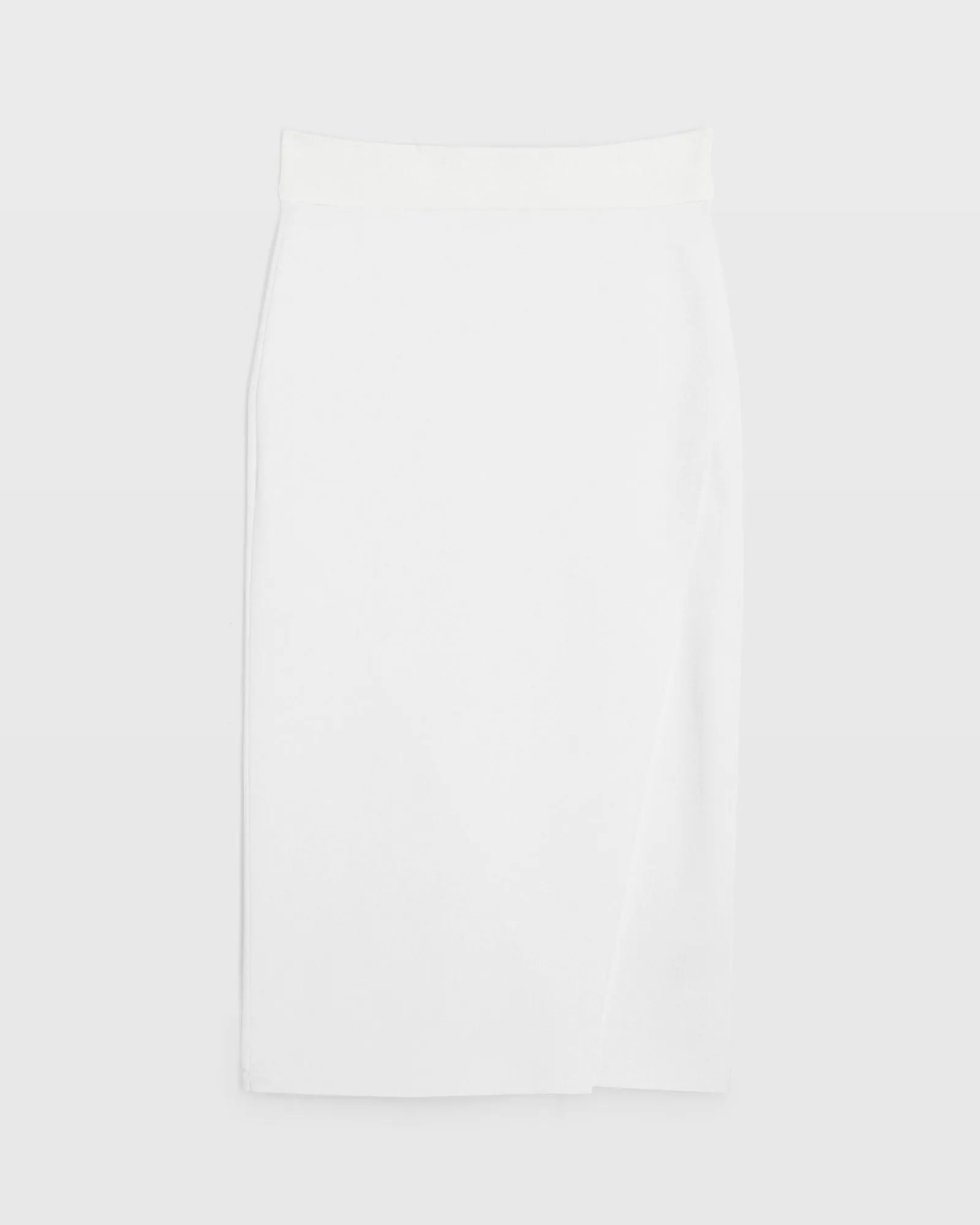 Ribbed Pencil Skirt