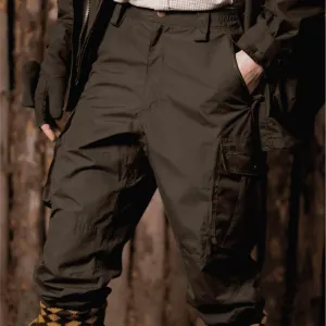 Sherwood Forest Hardwick Waterproof Mens Hunting Trousers - Olive