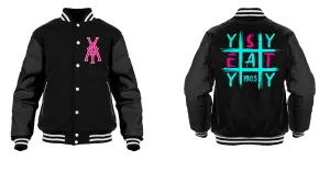 Tic Tac Yay Monogram Logo Varsity Jacket