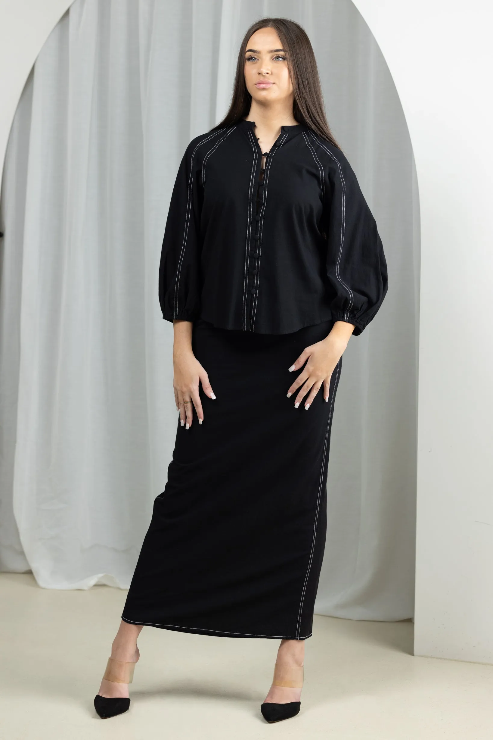Val Linen Skirt