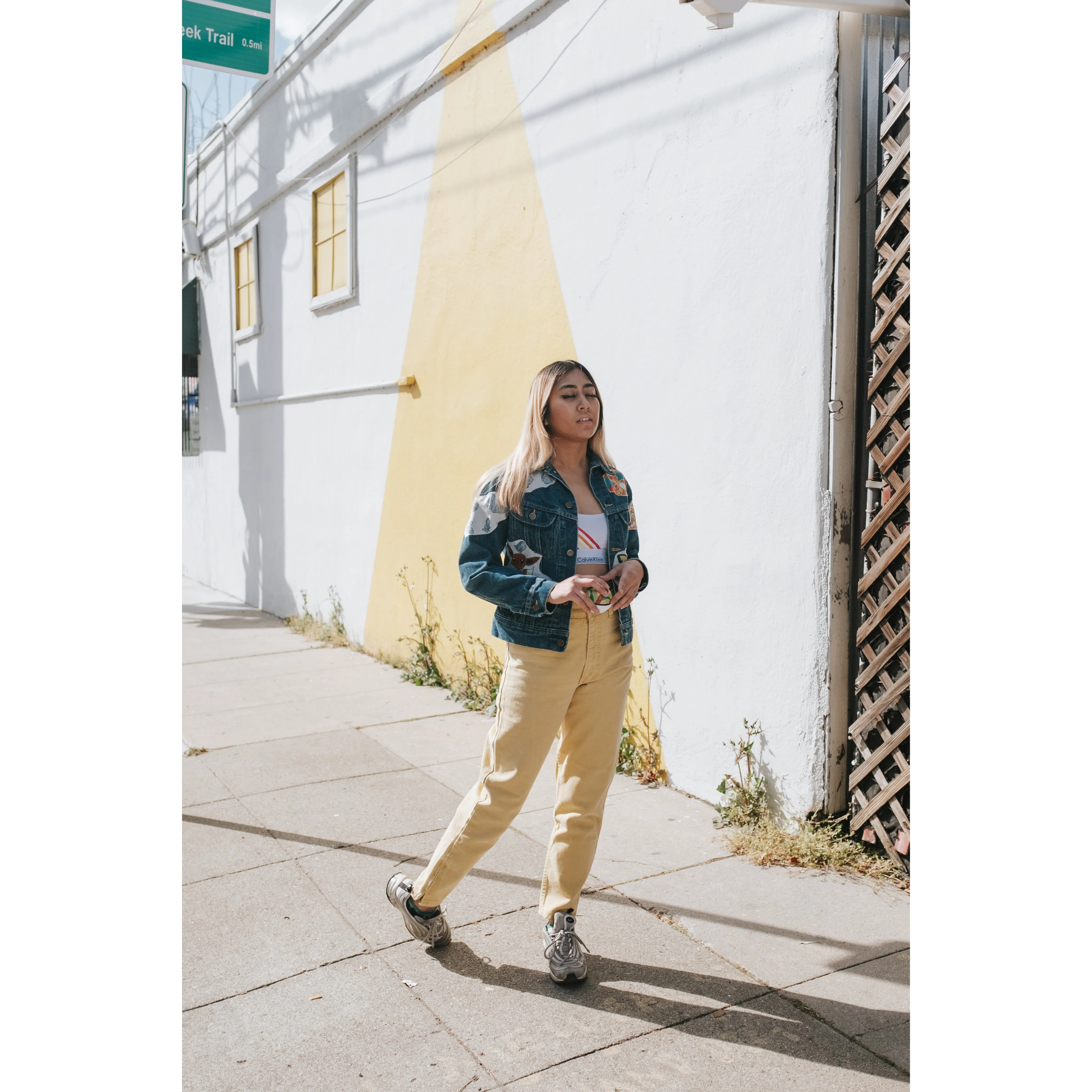 Vintage Lee Pokemon Patched Denim Jacket