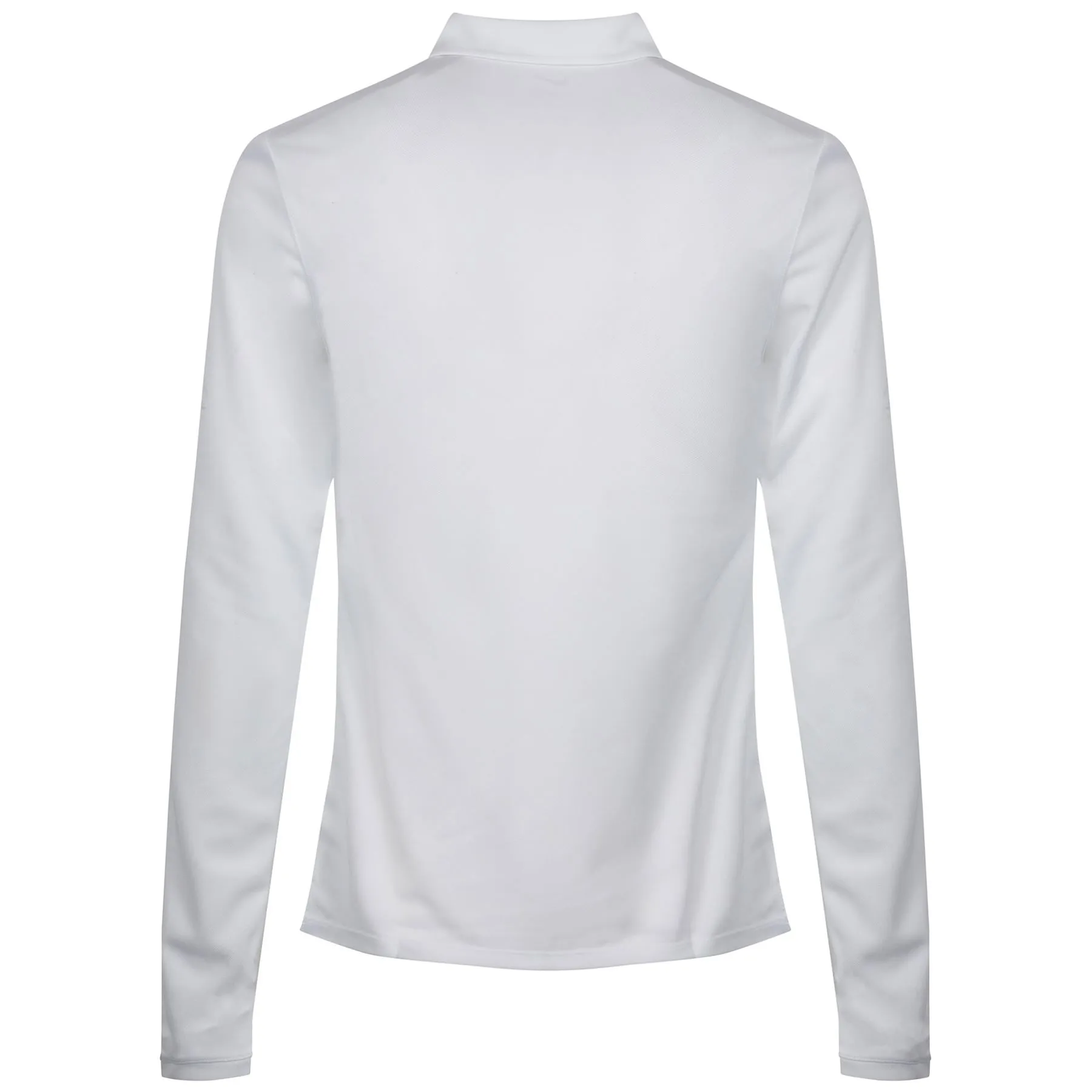 Womens Dri-Fit Victory LS Polo White - AW24