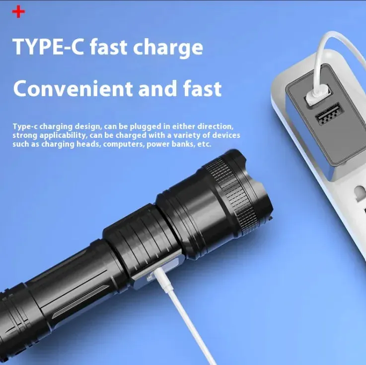 Zoom Bright Flashlight